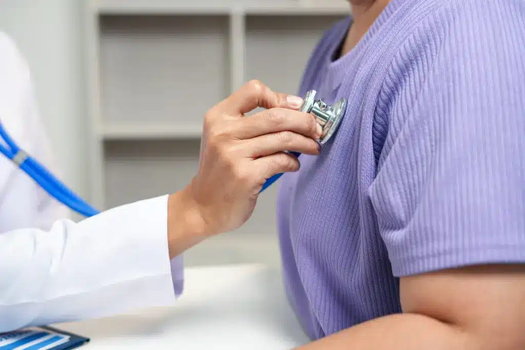 Representação do GLP-1 e seus efeitos na saúde cardiovascular
