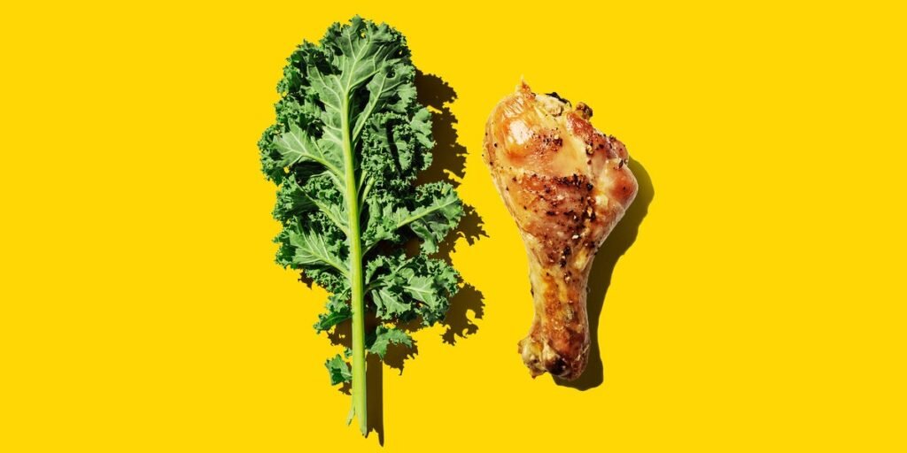 Alimentos de origem animal e saudáveis, incluindo carne e laticínios.